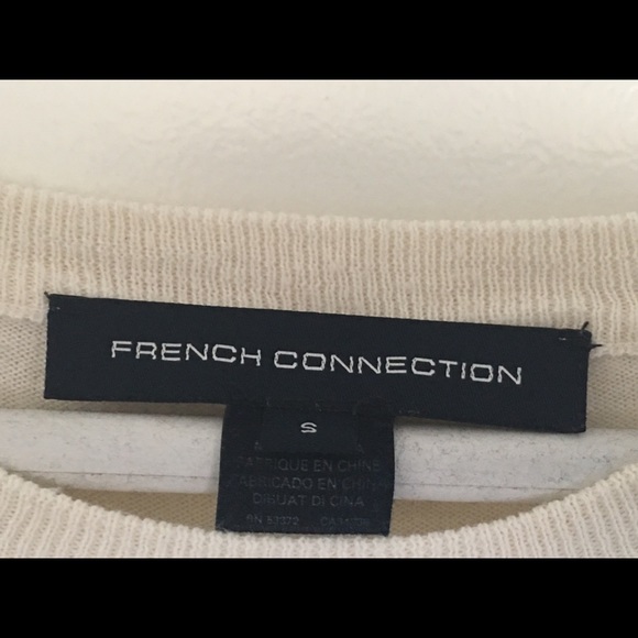 French Connection Striped Sweater - Sz Sm - Picture 2 of 2